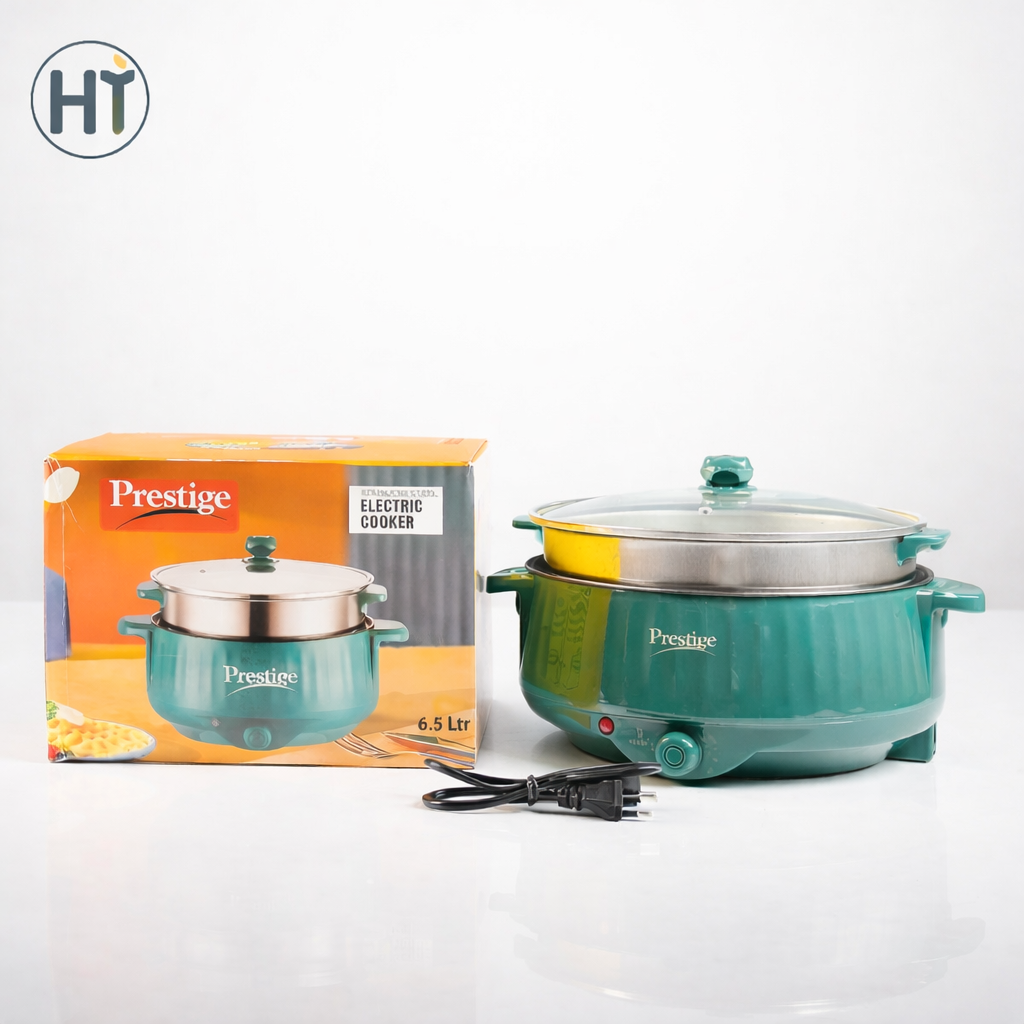 Prestige Stainless Steel Electric Cooker (PG-28A, 6.5L)