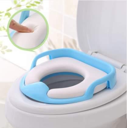 Baby Toilet Seat, Safe Soft Training Seat Potty - HT Bazar