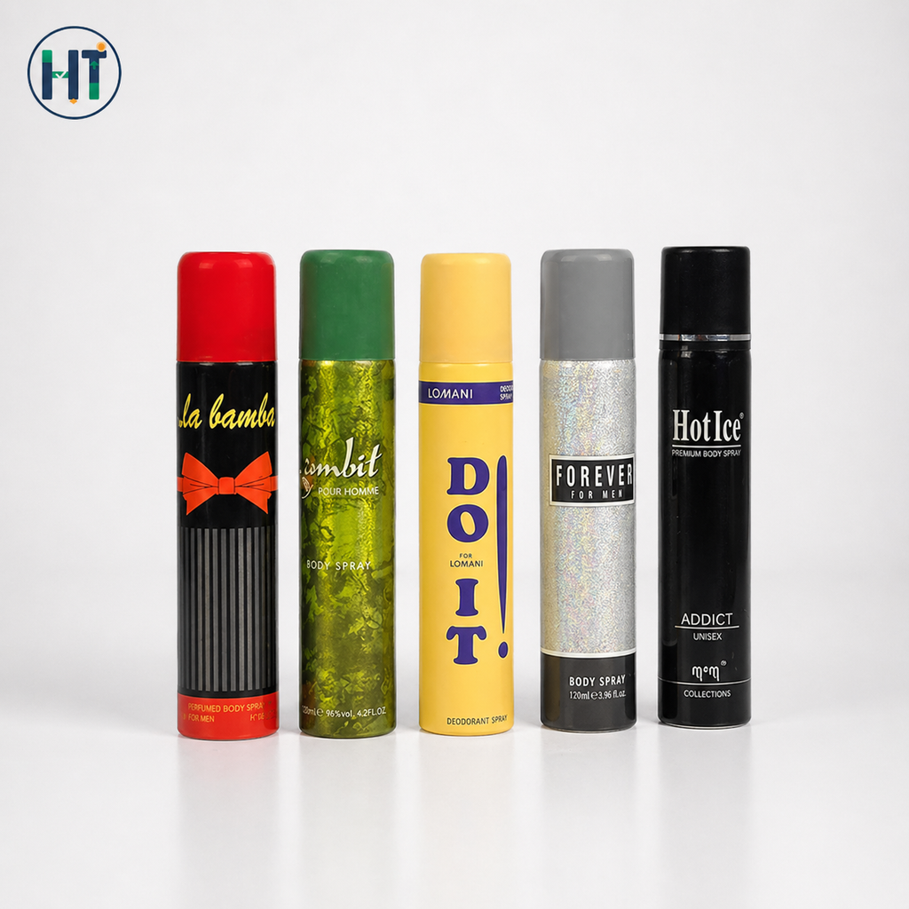 Premium Body Spray (5-in-1) Combo Pack 100ml