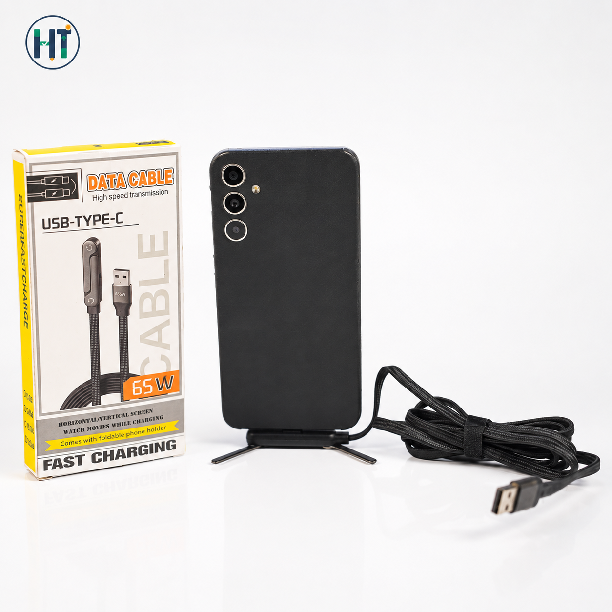 USB Type-C Fast Charging Data Cable – 65W