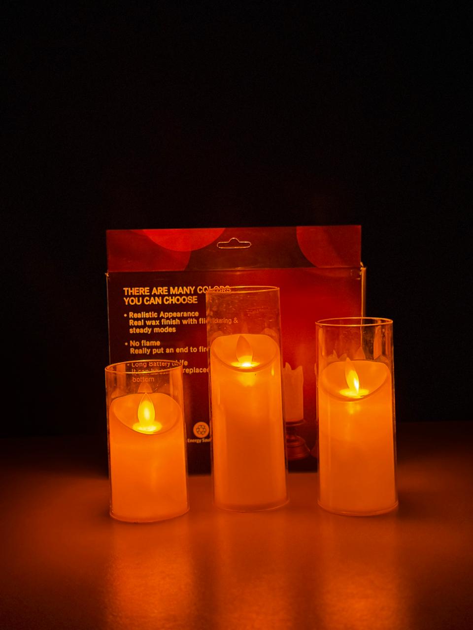 Melted Style LED Candle Lights