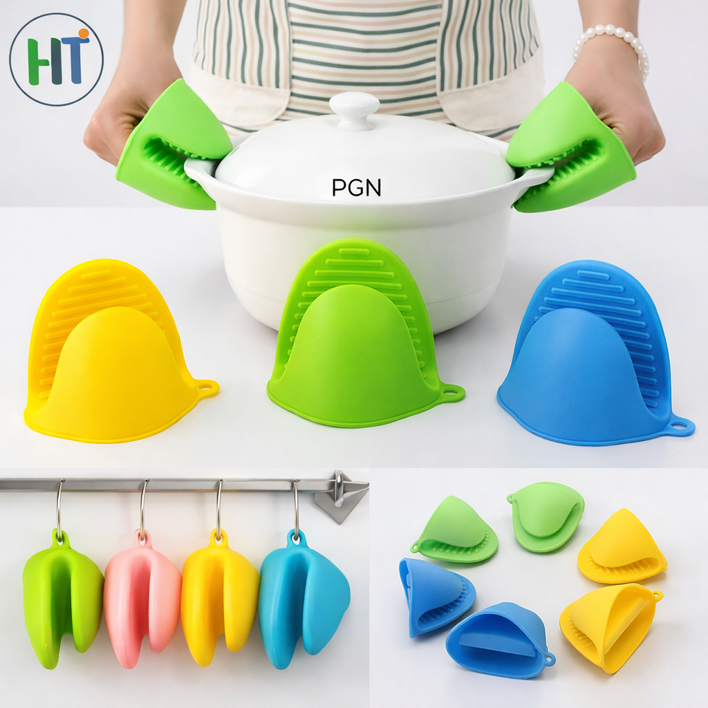 Silicone Heat Resistant Gloves দুই পিছ