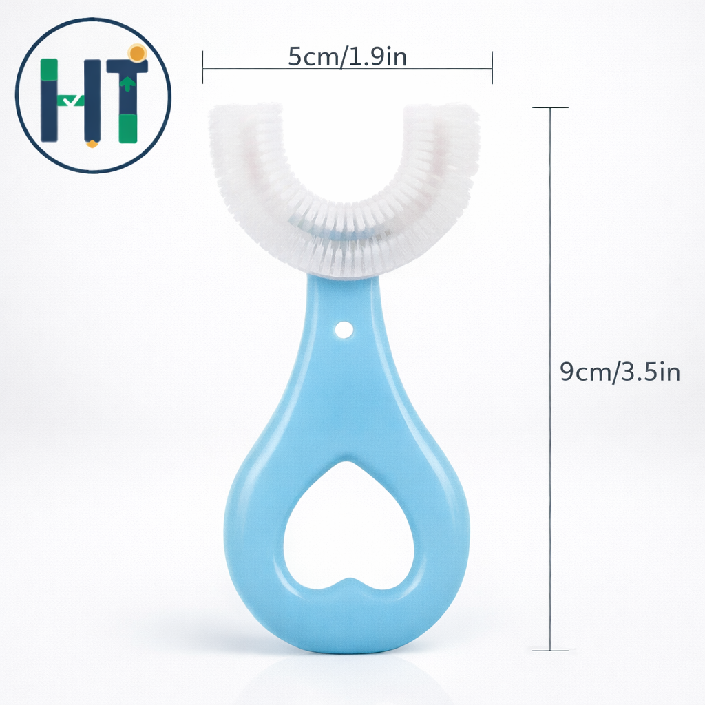 U shape baby toothbrush