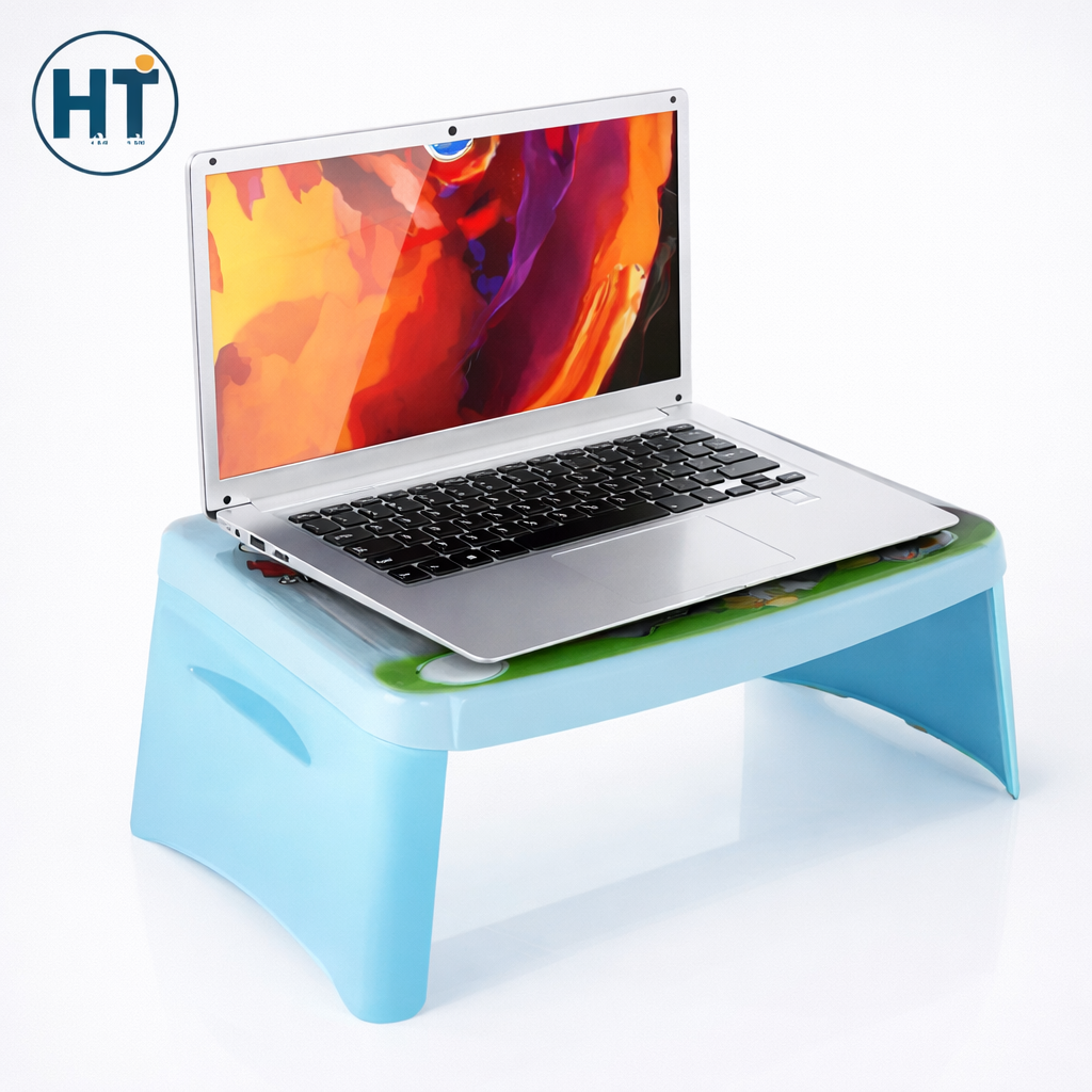 Foldable baby desk table