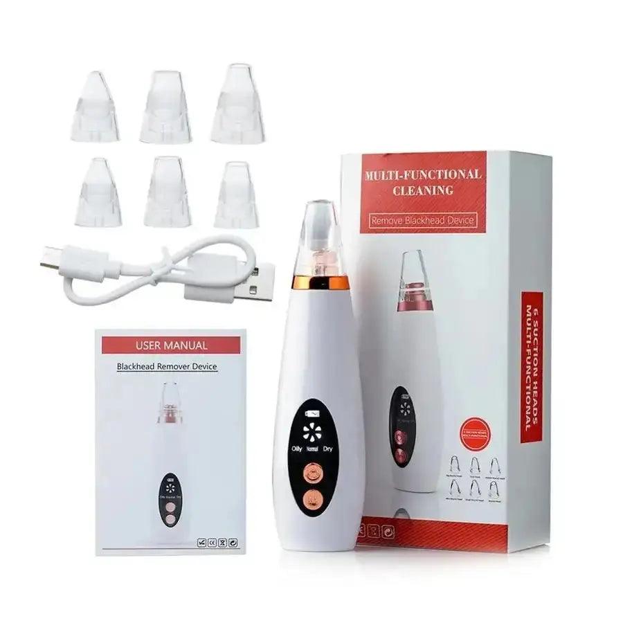 Blackhead Remover 6 in 1 Rechargeable - HT Bazar