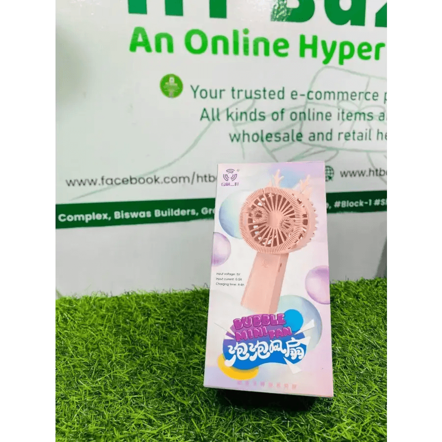 Bubble mini fan - HT Bazar