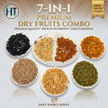 7-in-1 Premium Dry Fruits & Seeds Combo (Total: 700g)