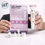 Lady Shaver Beauty Kit 4-in-1 Rechargeable Grooming Kit SN-8866
