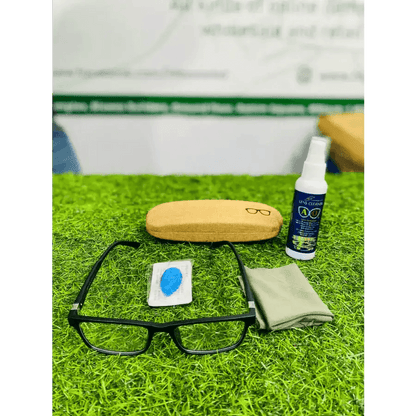 Choshma Bluecut: Premium Frame with Free Box, Lens Cleaner, and Blue Cut Test!কিট - 103 - HT Bazar