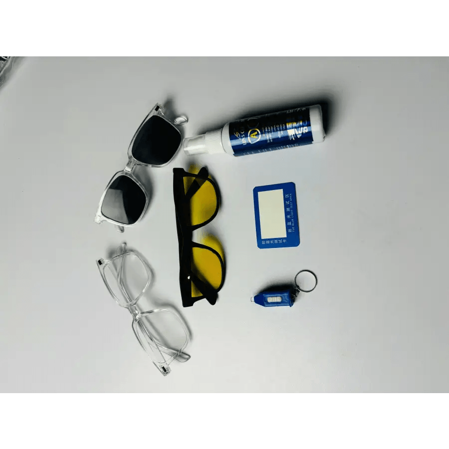 Complete Eyewear Care Package: Blue Cut Smart Sunglasses