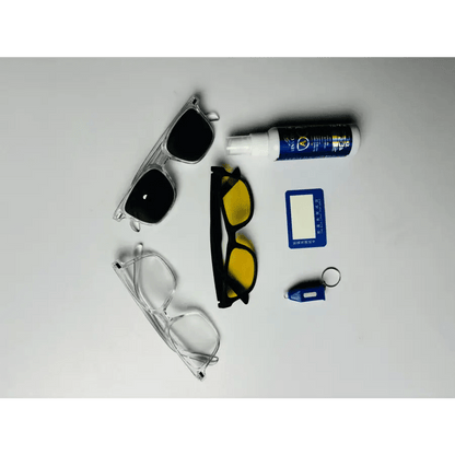 Complete Eyewear Care Package: Blue Cut Smart Sunglasses