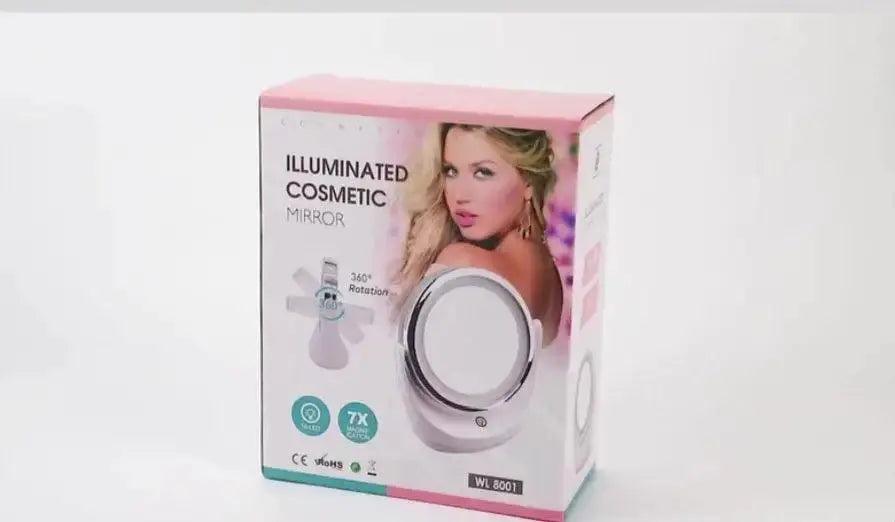Cosmetic LED Makeup Mirror With Light - HT Bazar