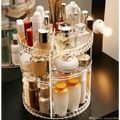 Cosmetics Makeup Organizer 3D Rotating 360 - HT Bazar