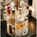 Cosmetics Makeup Organizer 3D Rotating 360 - HT Bazar