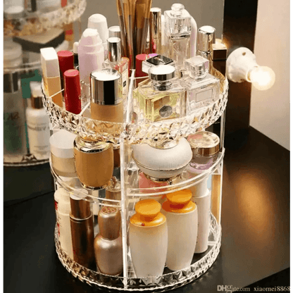 Cosmetics Makeup Organizer 3D Rotating 360 - HT Bazar