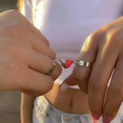 Couple love magnetic ring - HT Bazar