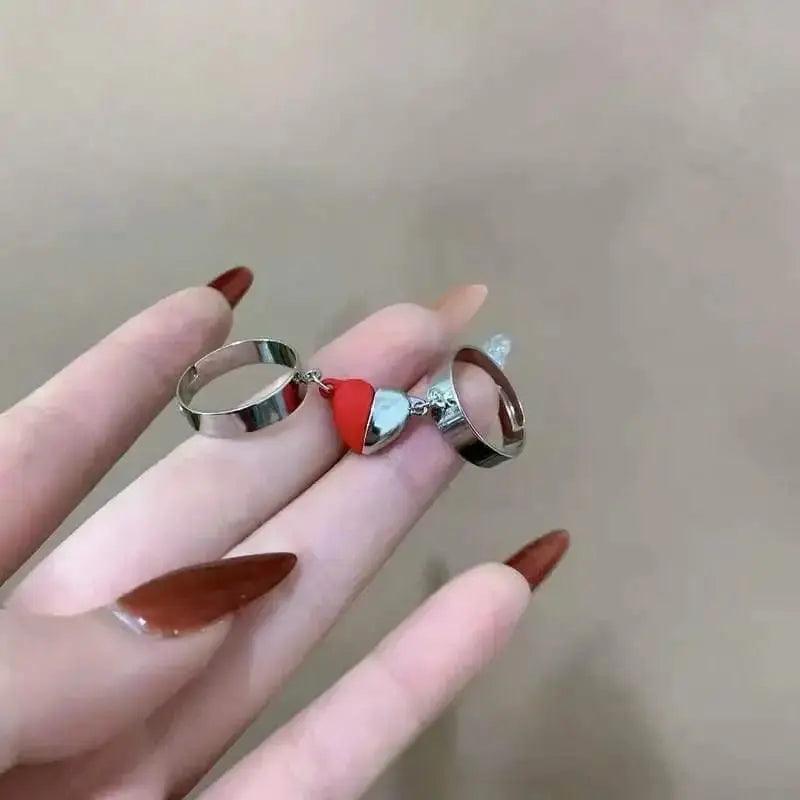 Couple love magnetic ring - HT Bazar