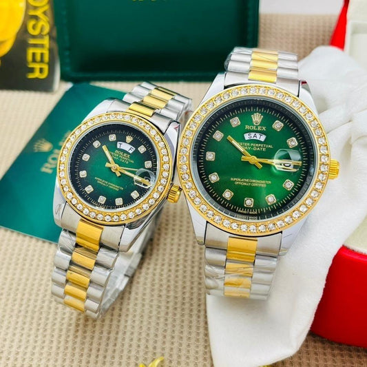 Couple watch- Analog New Rolex Watch For Men - HT Bazar