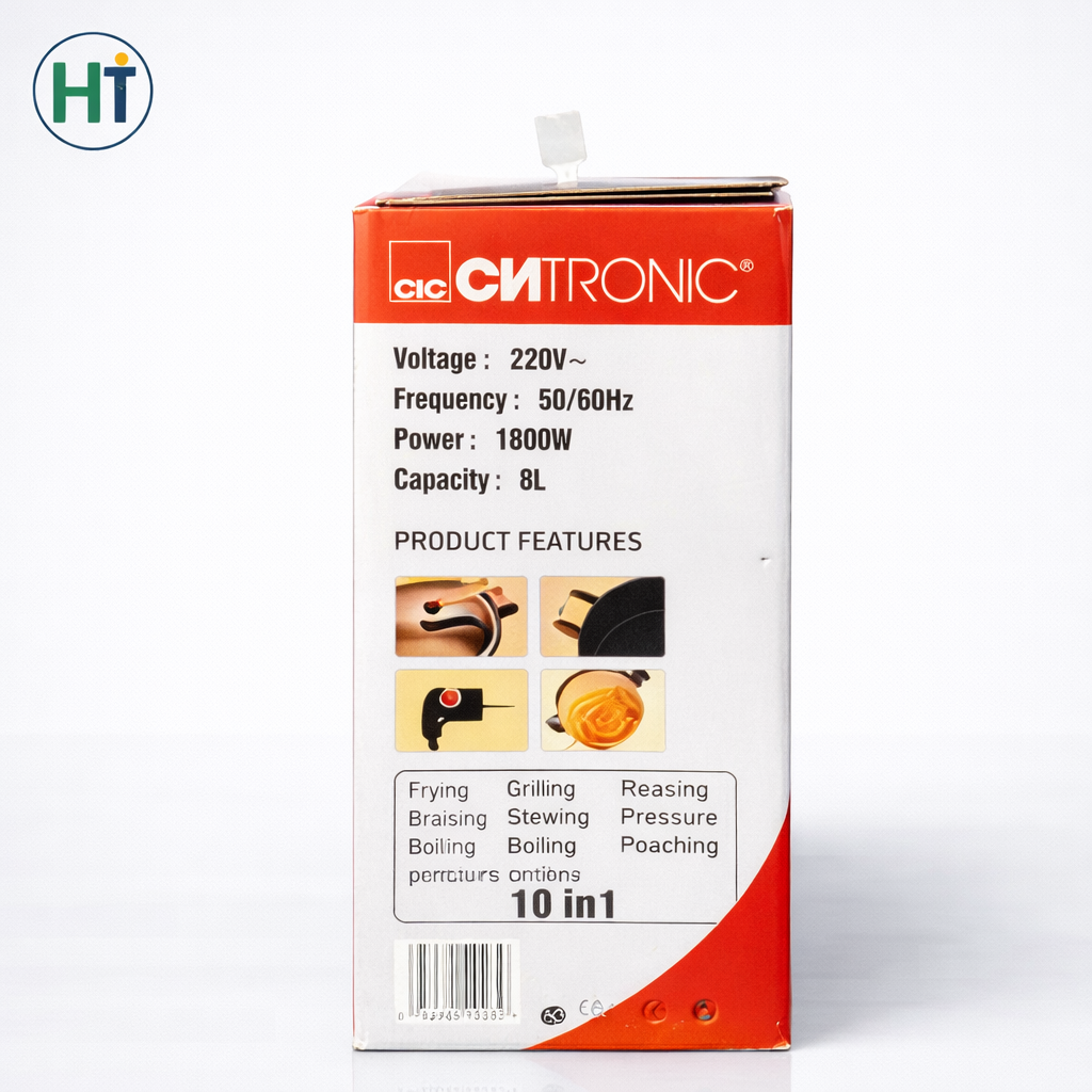 CNTRONIC Multi-Functional electric pot 1800Watts