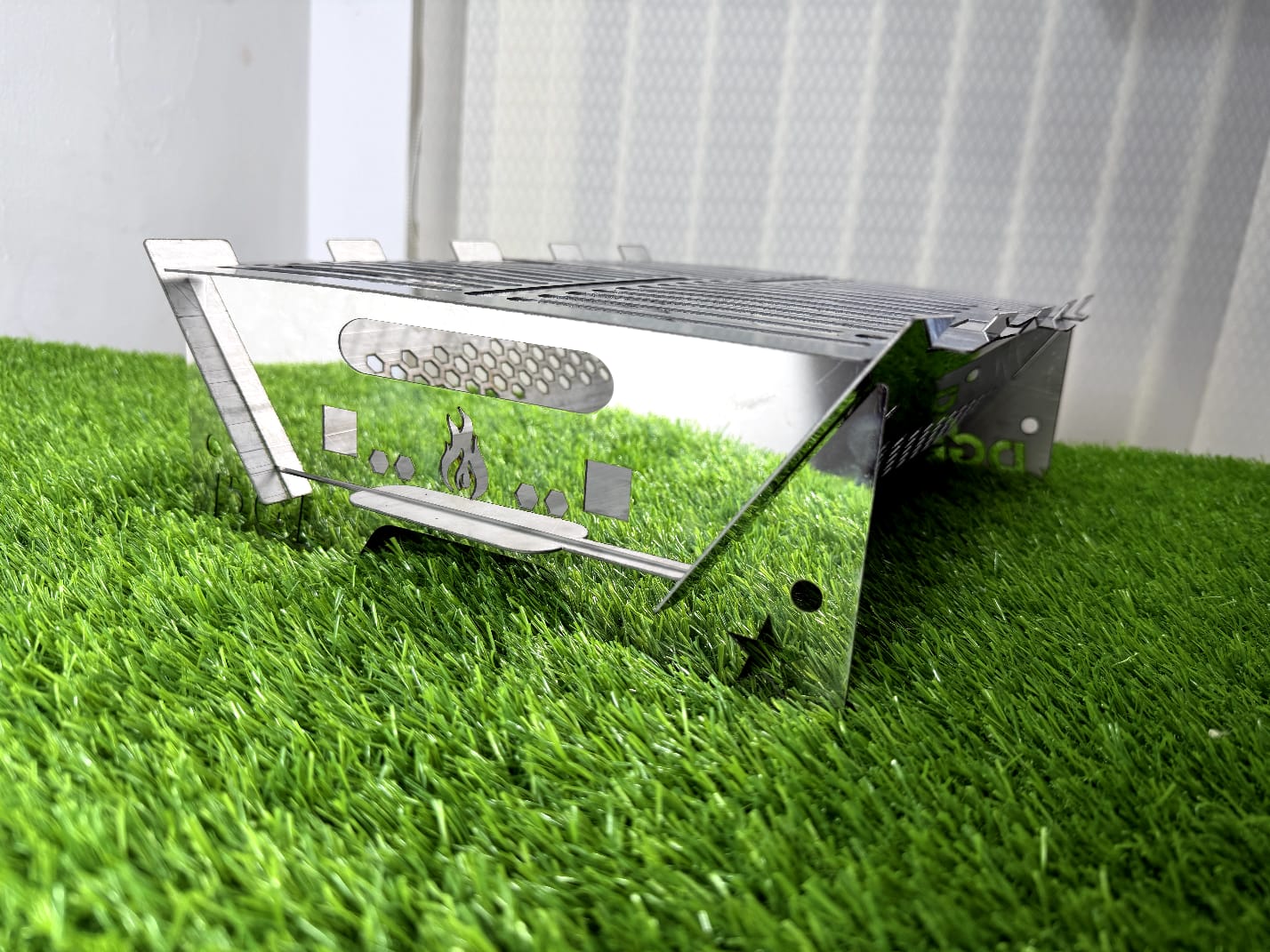 Portable Stainless Steel Barbecue Grill