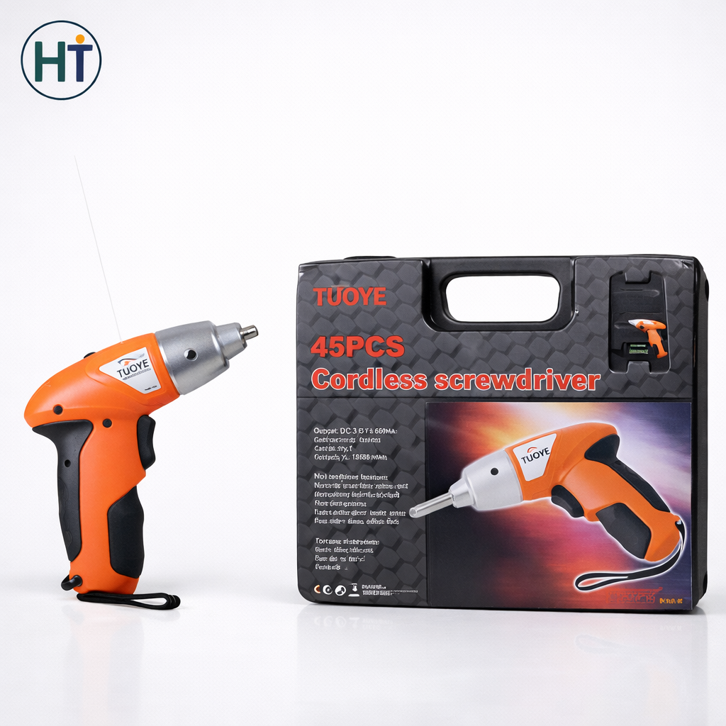 45 Pcs Cordless Screwdriver Set