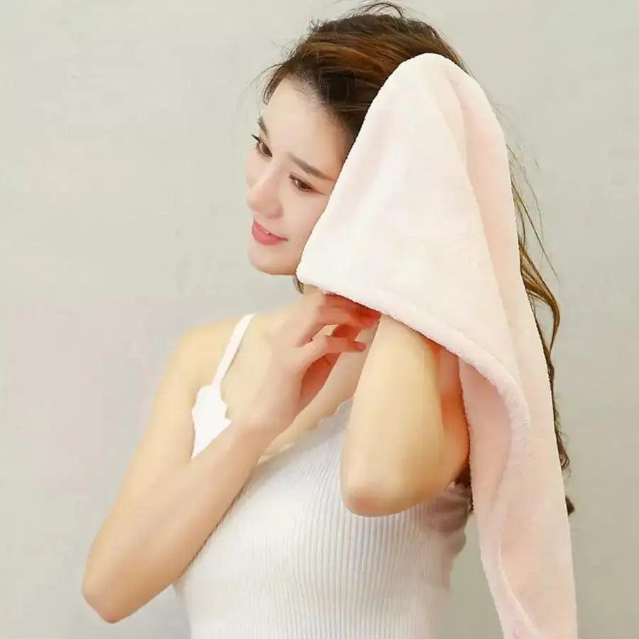 Dry hair cap towel - HT Bazar