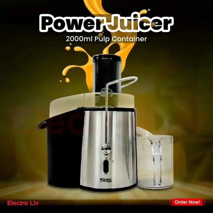 DSP Power Juicer-এই গরমে পান করুন অরিজিনাল ফলের জুস যেকোনো ফলের জুস হবে মাত্র ১ মিনিটে তাও আবার পানি ছাড়া ক্যামিকাল যুক্ত জুস খাওয়ার দিন শেষ - HT Bazar