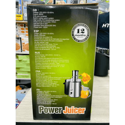 DSP Power Juicer-এই গরমে পান করুন অরিজিনাল ফলের জুস যেকোনো ফলের জুস হবে মাত্র ১ মিনিটে তাও আবার পানি ছাড়া ক্যামিকাল যুক্ত জুস খাওয়ার দিন শেষ - HT Bazar