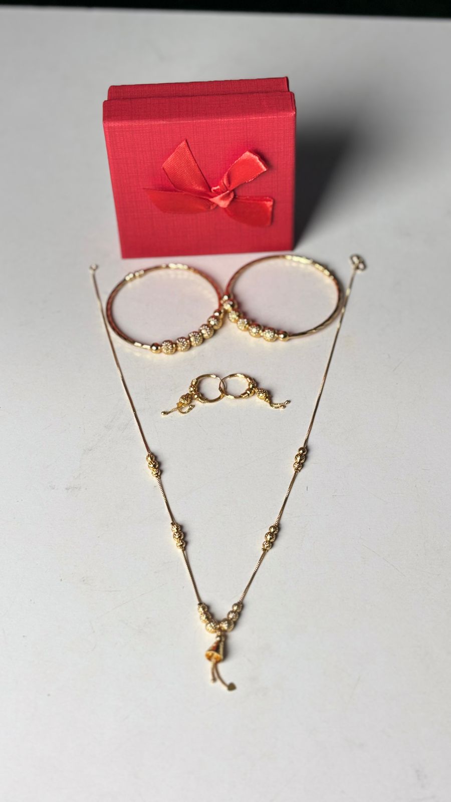 3-in-1 Combo Golden Jewelry Gift Set