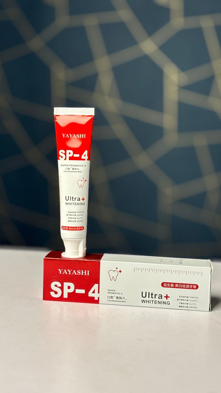 YAYASHI SP-4 Probiotic Ultra+ Whitening Toothpaste