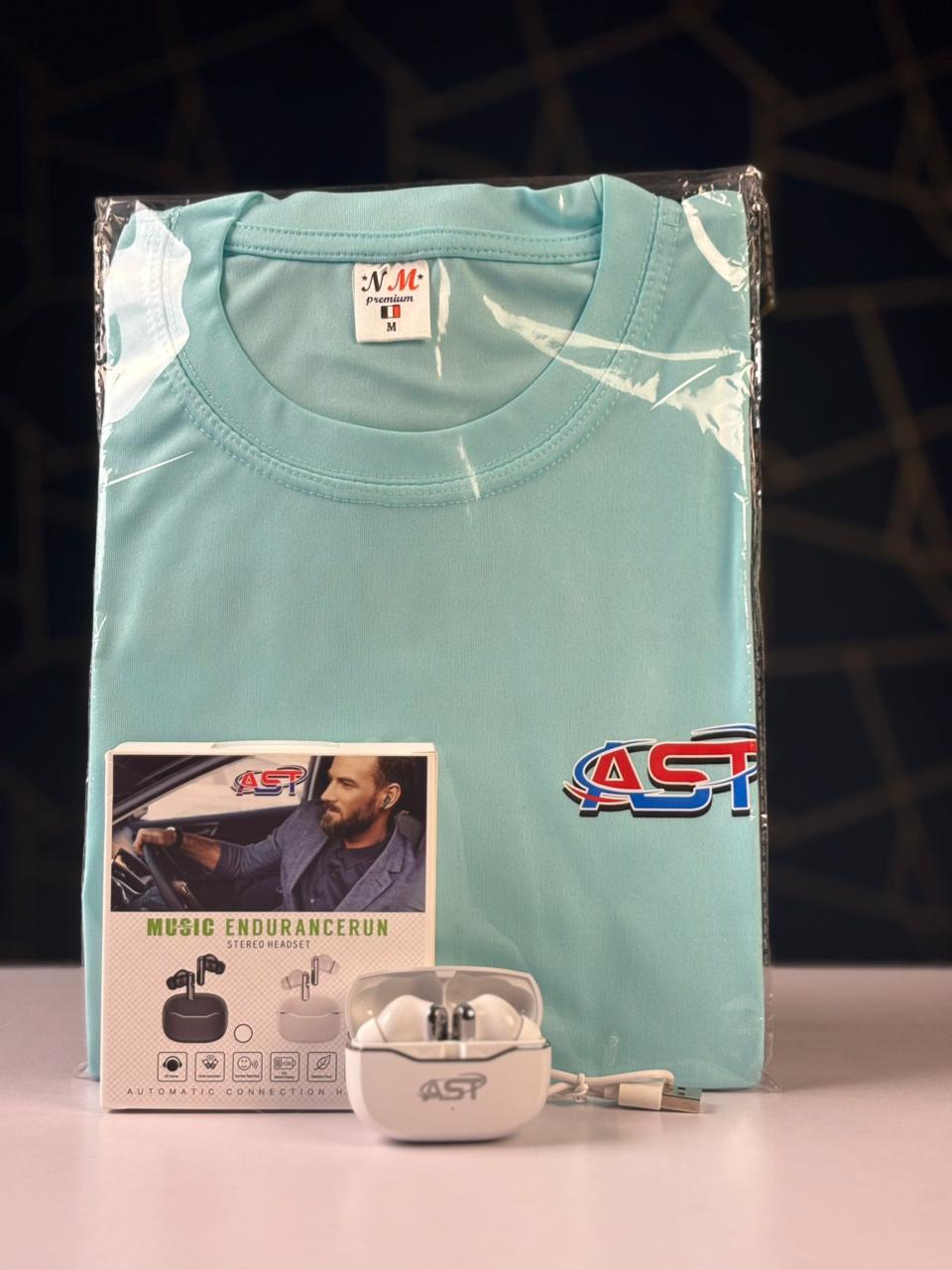ASP Smart Wireless Headset N100 + Free Stylish T-Shirt Combo