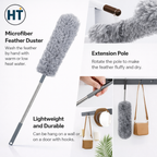 Feather Duster Dusting Brush-লম্বা ডাস্টার