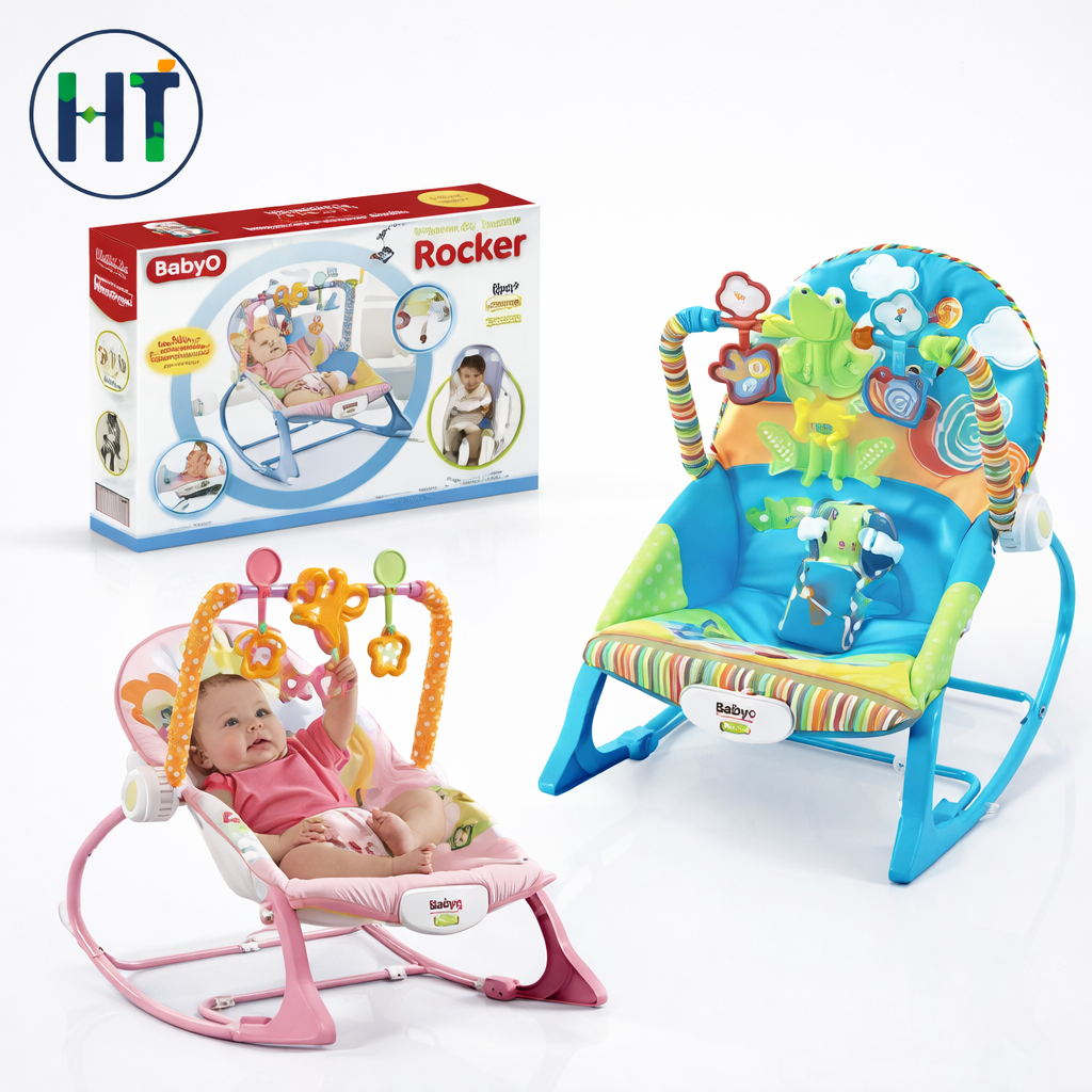 Baby rocker with dining table