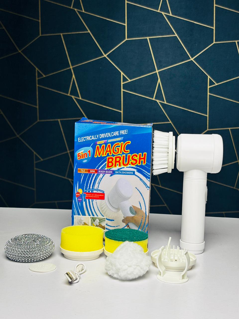 5-in-1 Magic Electric Cleaning Brush