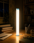 Rechargeable LED Emergency Tube Light with Magnet & 90° Swivel Hook – Type-C Charging