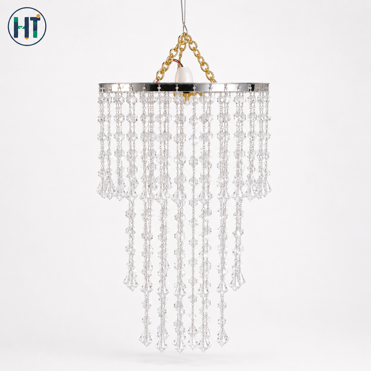 Attractive Jharbati – 3 Parted Plastic Ceiling Light