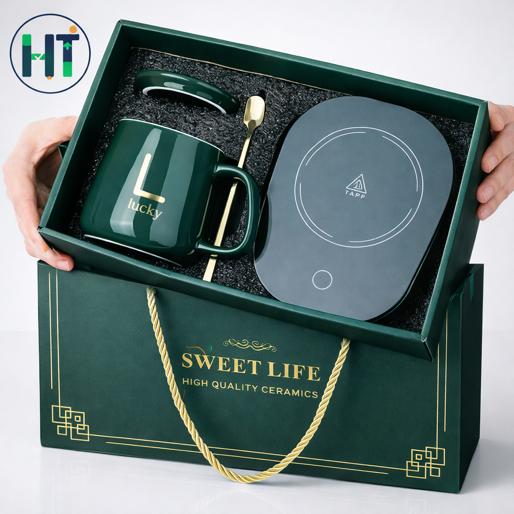 Electronic Coffee Mug Set / Coffee Cup Saucer