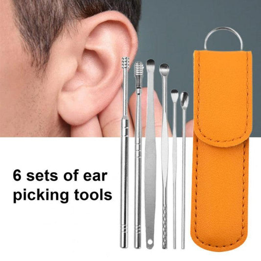 Ear Wax Removal Tool 6 In 1 - HT Bazar