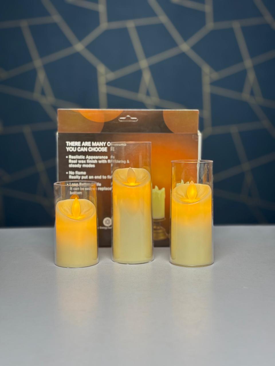 Melted Style LED Candle Lights