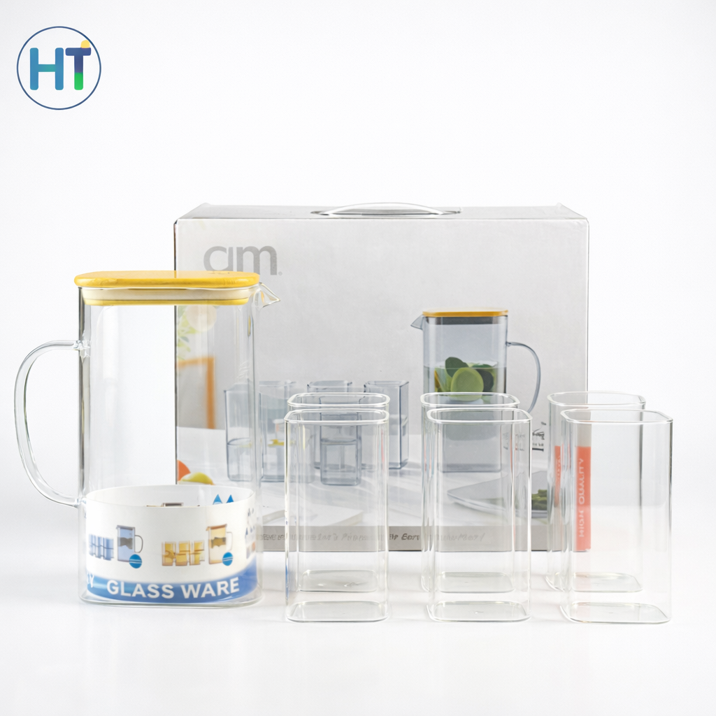 SHINE MAX SMWH75/L7 Glass Water Set