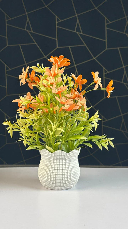 Factory Direct Craft Artificial Orange Alstroemeria