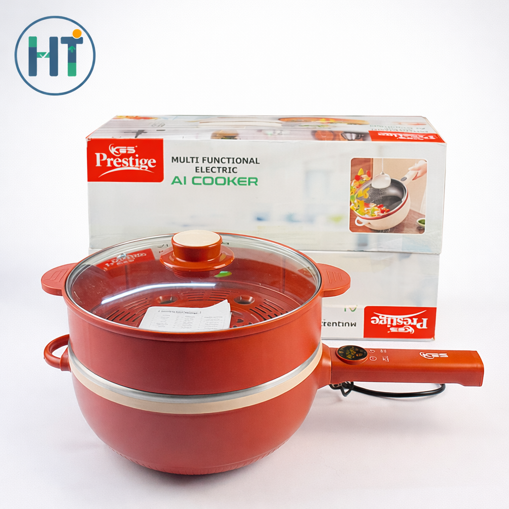 Prestige Multi-Functional Electric AI Cooker – Smart Cooking Pot