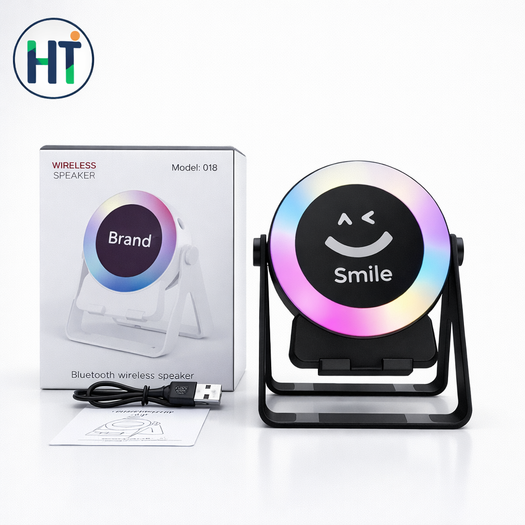 ZF18 Sensor Speaker & Mobile Stand with RGB Light