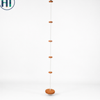 Kids Climbing Rope Ladder with Wooden Steps
