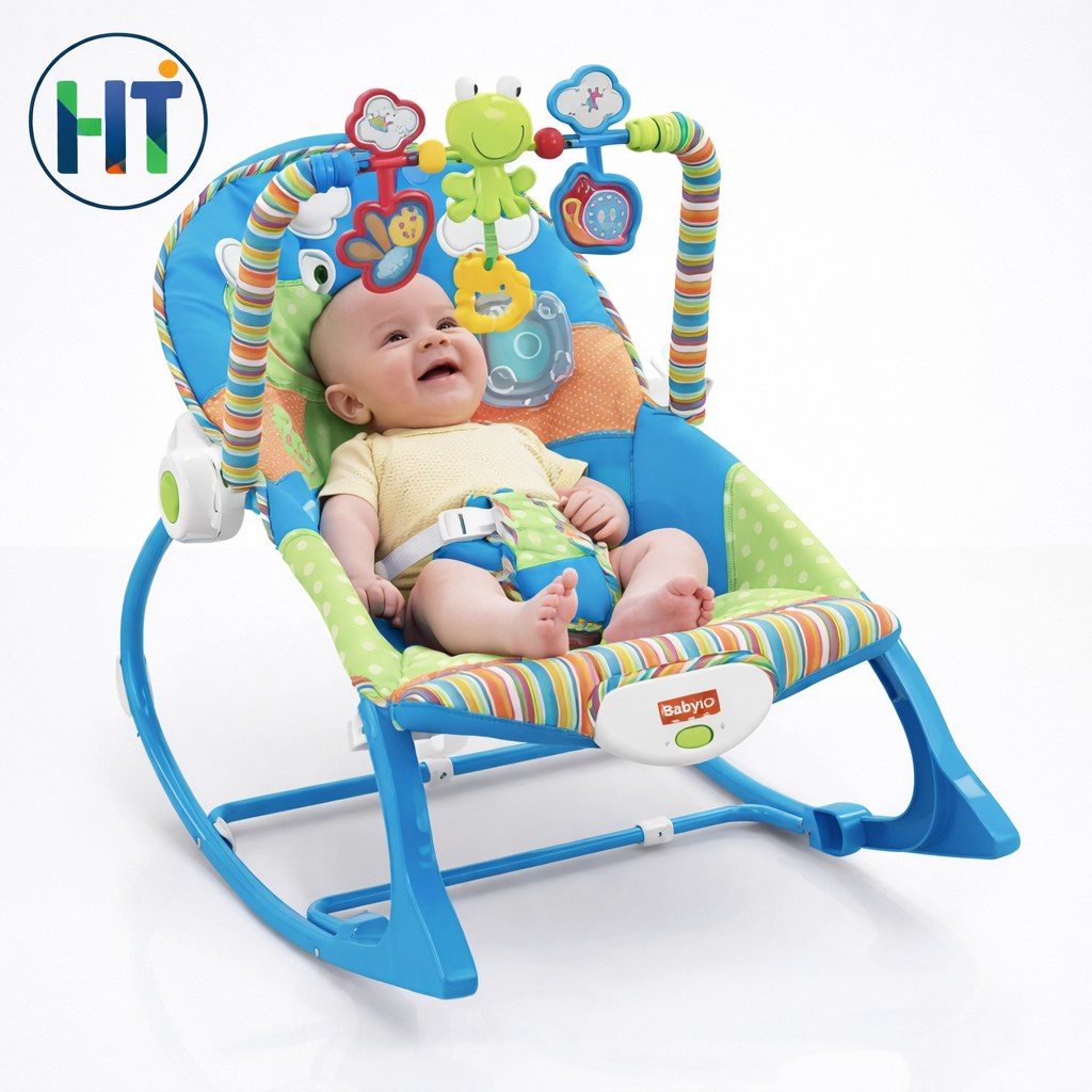 Baby rocker with dining table