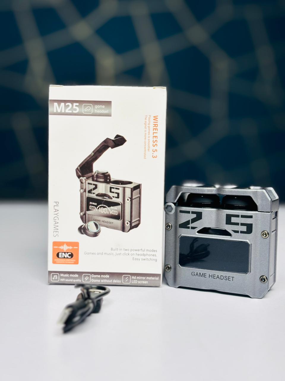 M25 TWS Wireless Bluetooth Earbuds