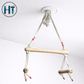 Wooden Hanging Gym Exercise Bar
