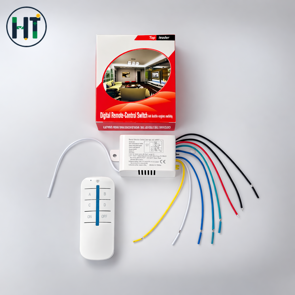 Top Leader Digital Remote Control Switch – Multi-Functional Wireless Light Control System