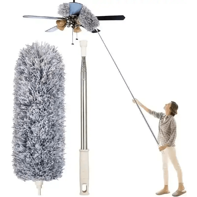 Feather Duster Dusting Brush-লম্বা ডাস্টার - HT Bazar