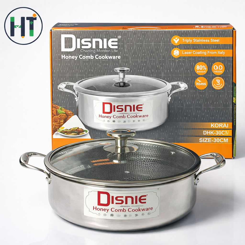 Disnie 30cm SUS 316 Honeycomb Casserole